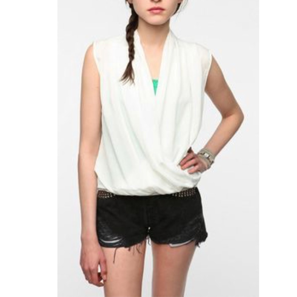 Collective Concepts Surplice Blouse